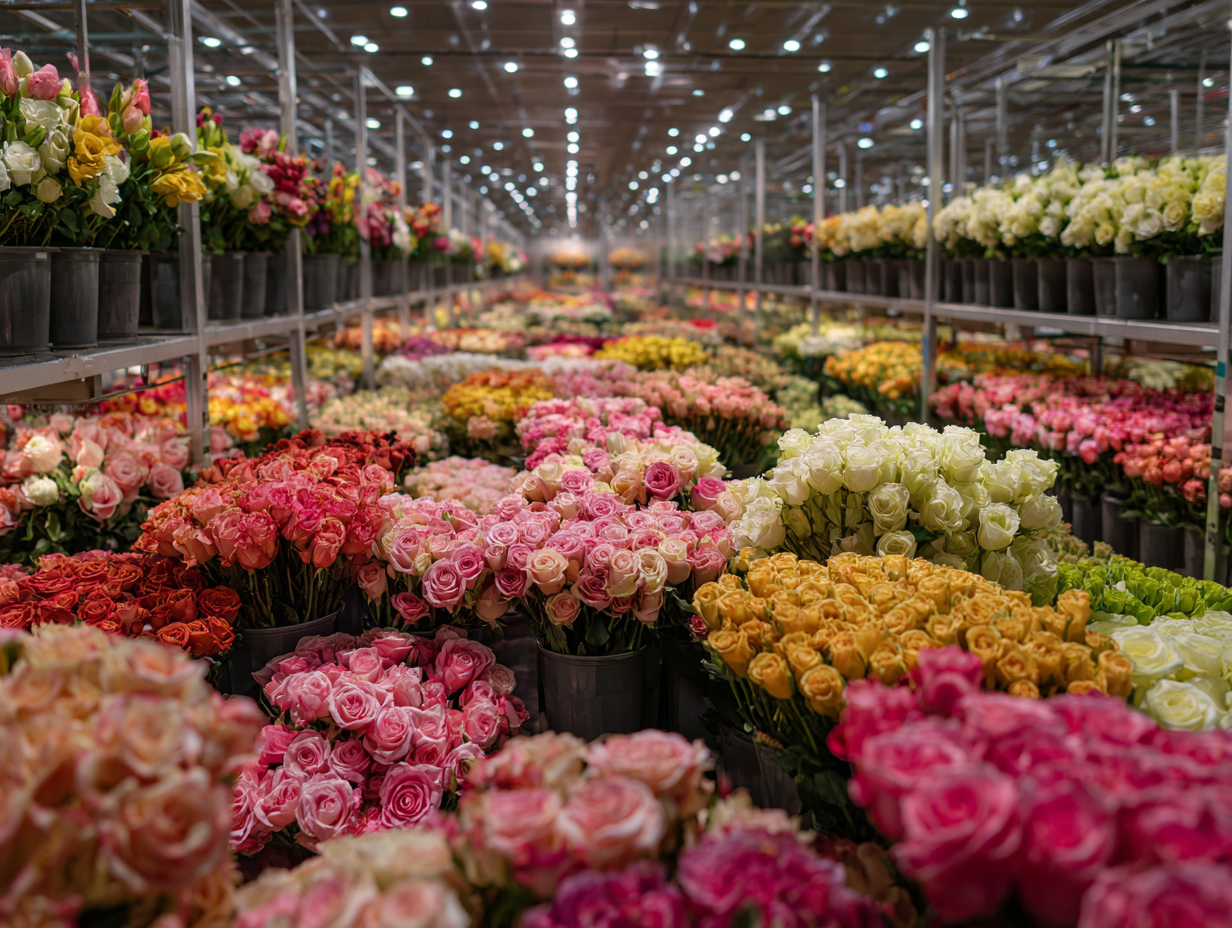 Large event floral arrangement